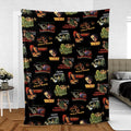 Teaming Monsters All Up Universal Monsters Fleece Blanket