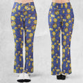 Trippy Simpsons Melting Flare Leggings