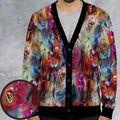 Watercolor Villains Cardigan