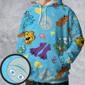 Bear in the Big Blue House All-over Print Hoodie