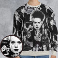 Horror Ladies Slay Collage Classic Horror Movies All-over Print Sweatshirt