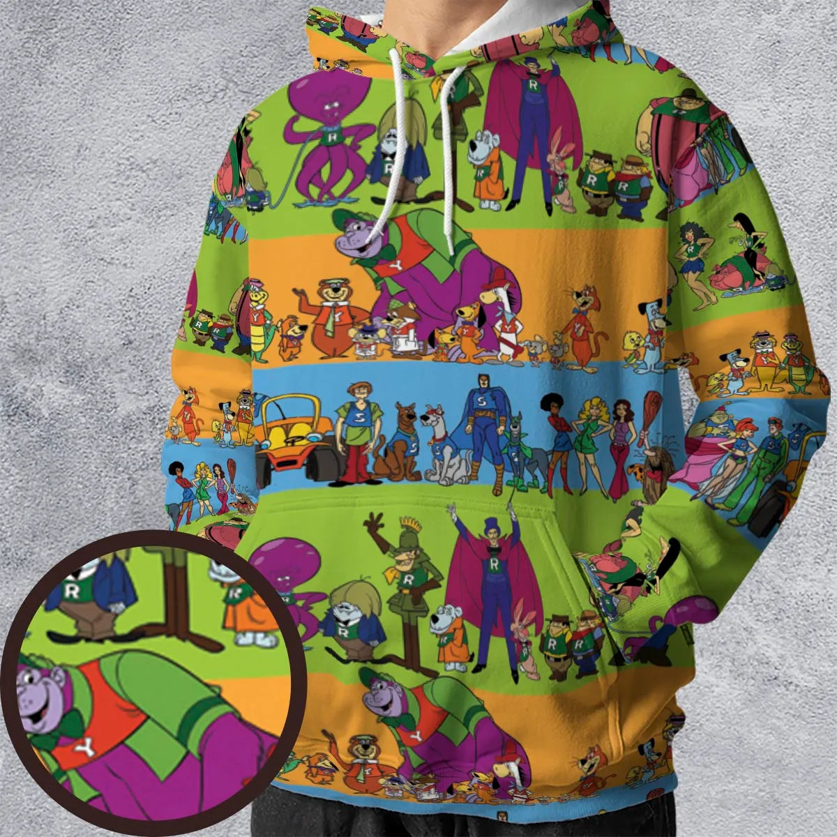Yogi Yahooeys Scooby Doodies Really Rottens Laffalympics All-over Print Hoodie