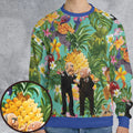 Statler And Waldorf Muppets Tropical All-over Print Sweatshirt