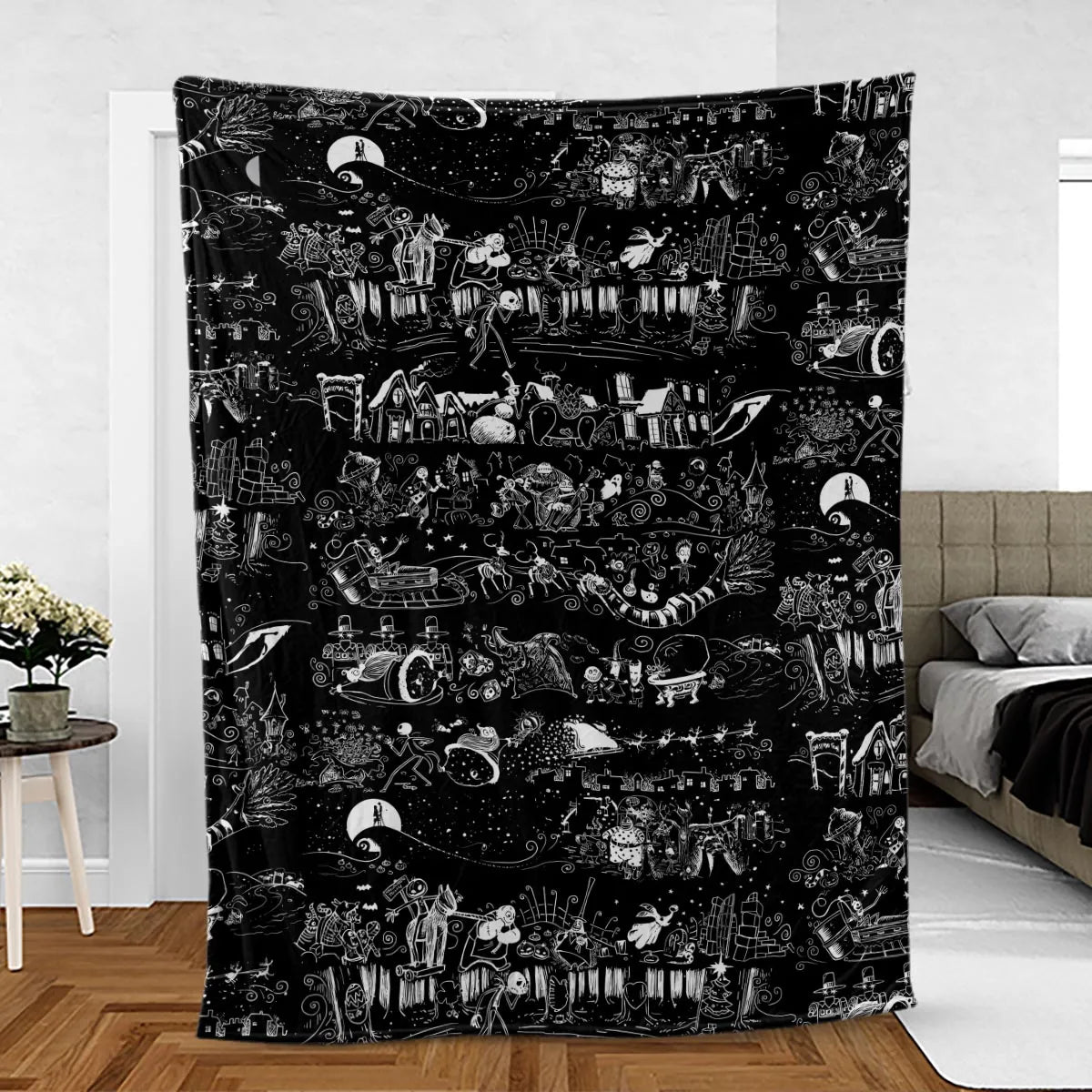 Nightmare Journey Fleece Blanket
