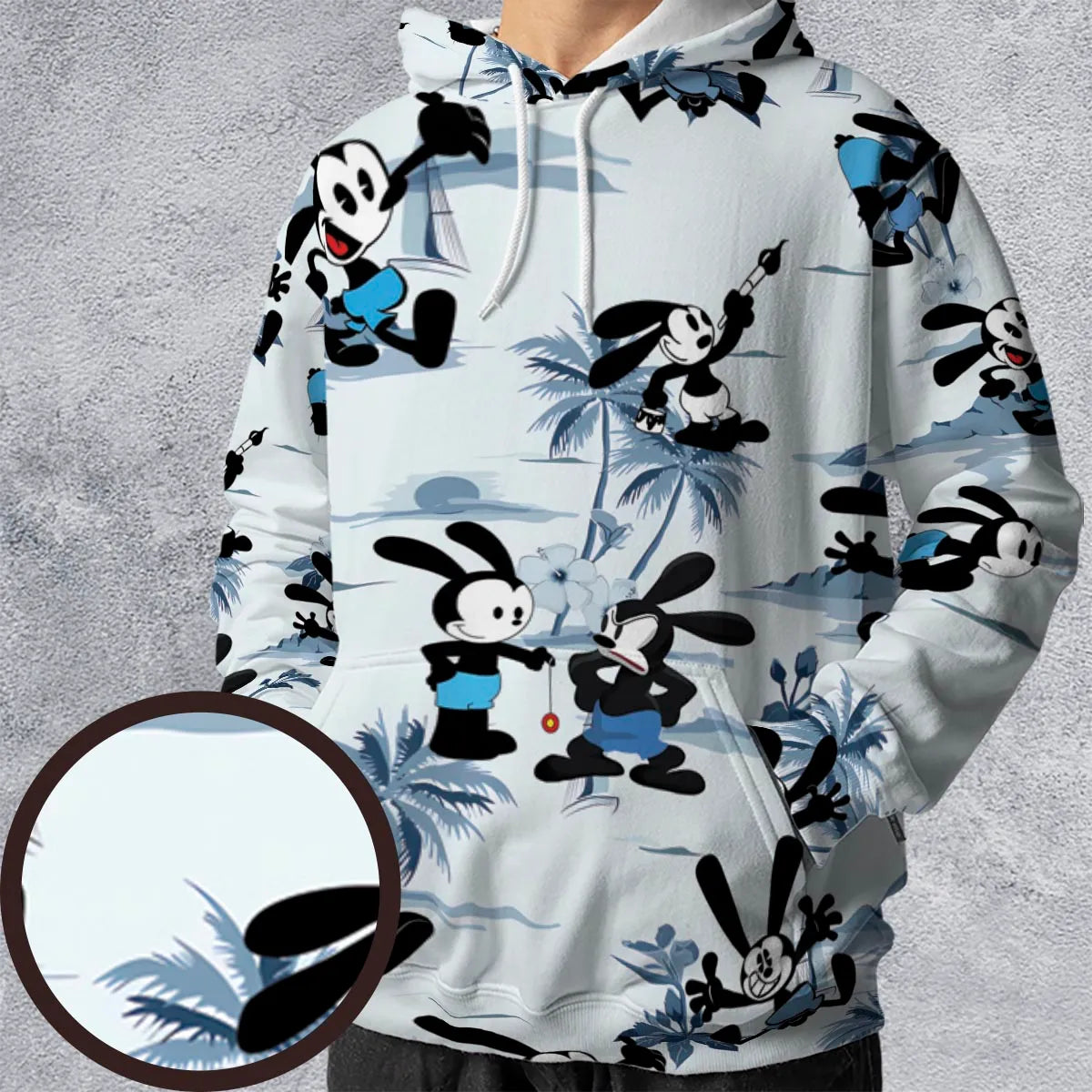 Oswald the Lucky Rabbit All-over Print Hoodie
