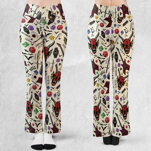 Hellfire Club Stranger Things Flare Leggings
