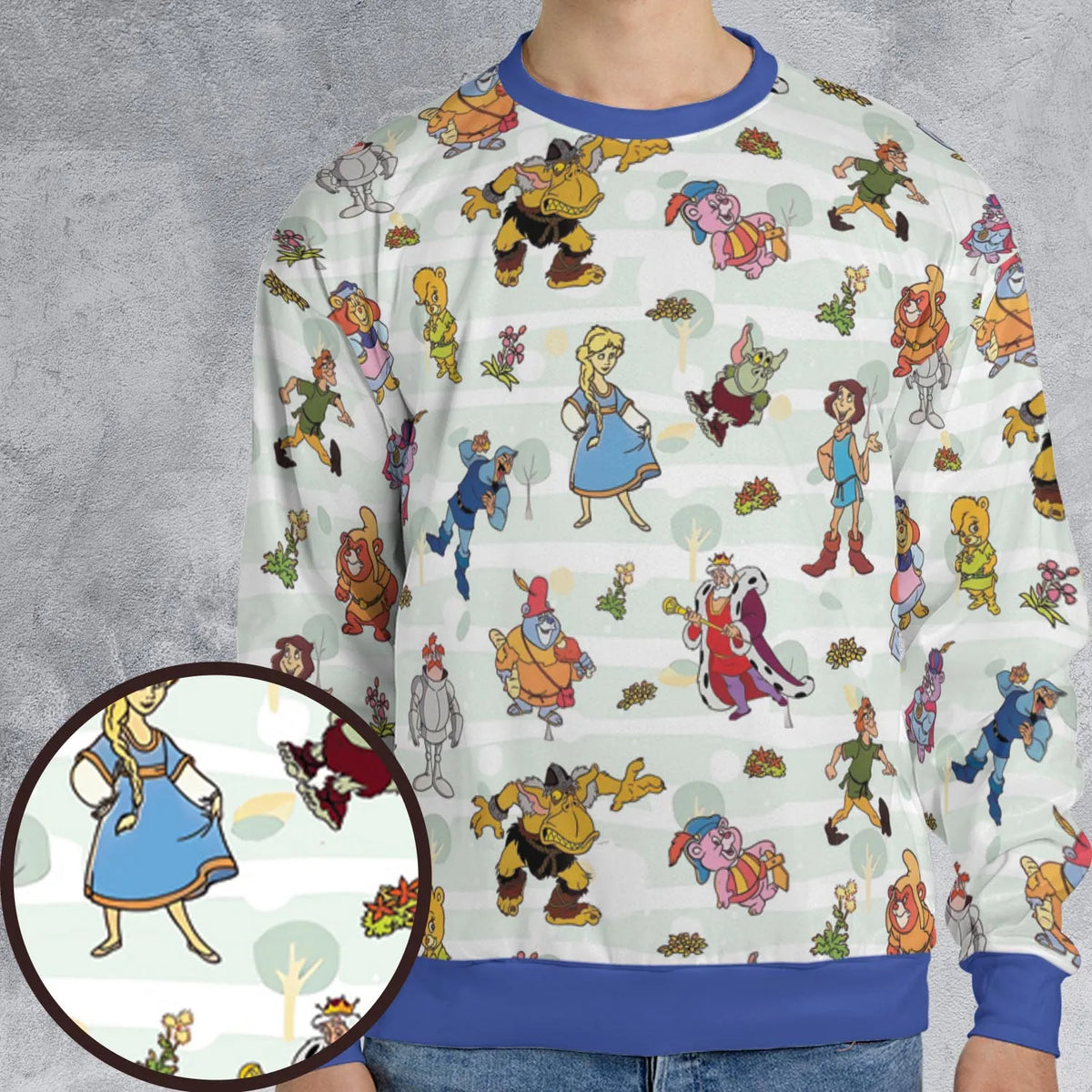 Gummi Bears Gang All-over Print Sweatshirt