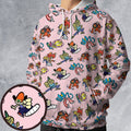 All-over Print Hoodie - Y1J57XL9 -  - 1