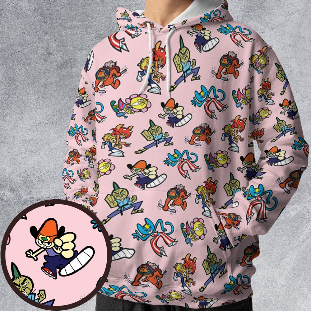 All-over Print Hoodie - Y1J57XL9 -  - 1