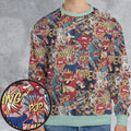 Pop Art All-over Print Sweatshirt