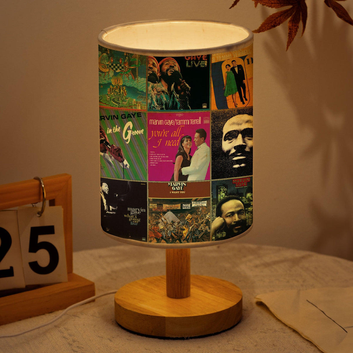 Marvin Gaye Album Cover Lamp Soul & Motown Nostalgia Home Decor