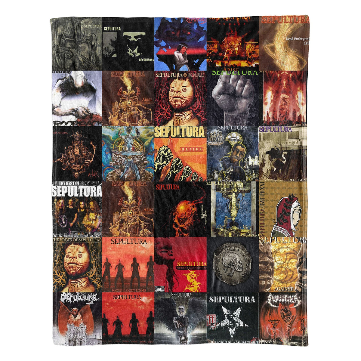 Sepultura Sherpa Blanket A Heavy Metal Legacy You Can Feel