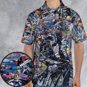 Star Wars Darth Vader All in One AOP Men/Women Polo Shirt