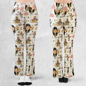 The Electric Company PBS Show Flare Leggings