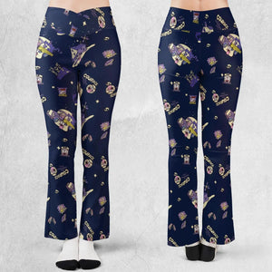 Courage the Cowardly Dog Scenic Flare Leggings