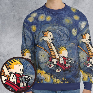 All-over Print Sweatshirt - 8213K2P5 -  - 1