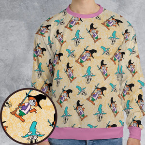 Punkin' Puss & Mushmouse All-over Print Sweatshirt