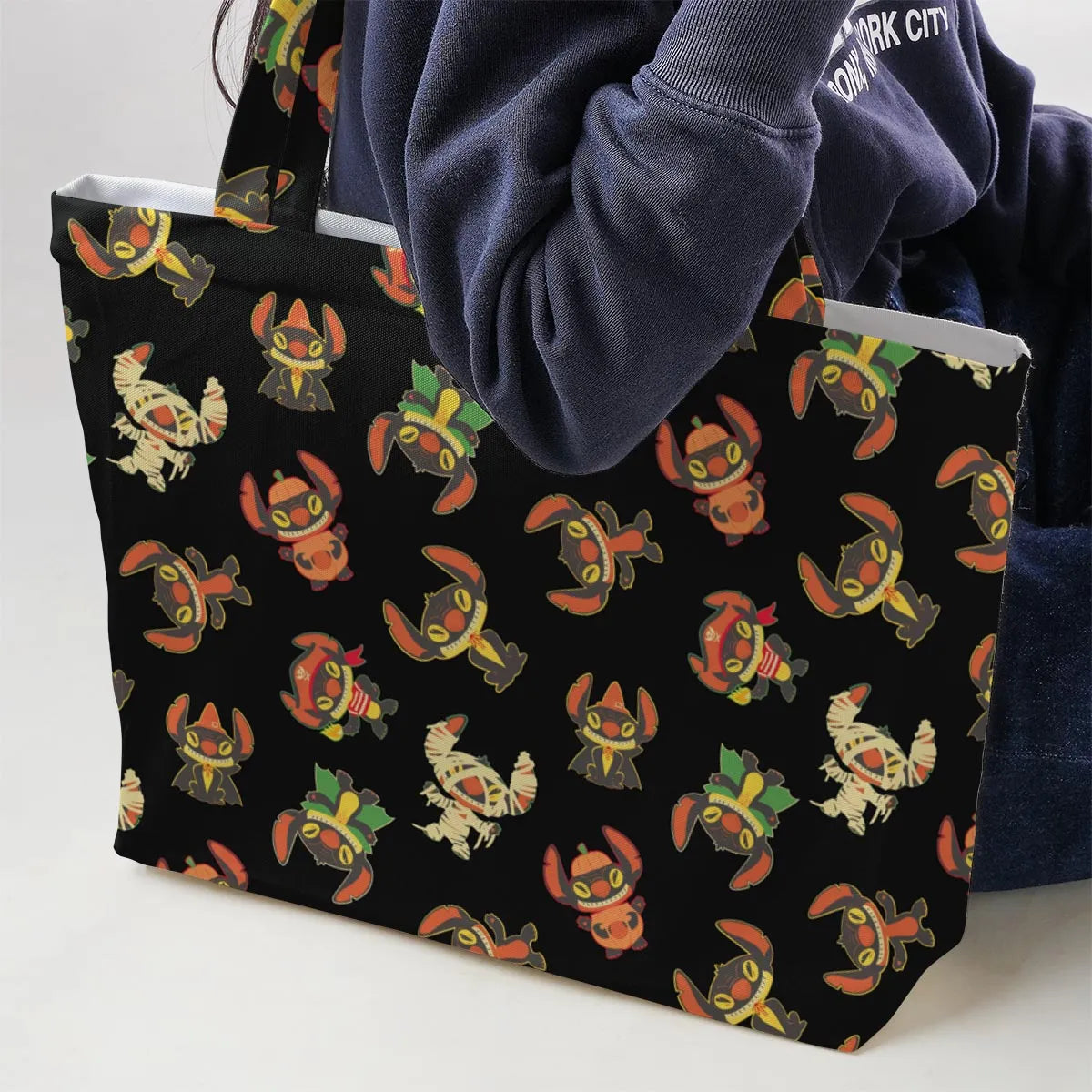 Stitch Halloween Costumes Large Tote Bag