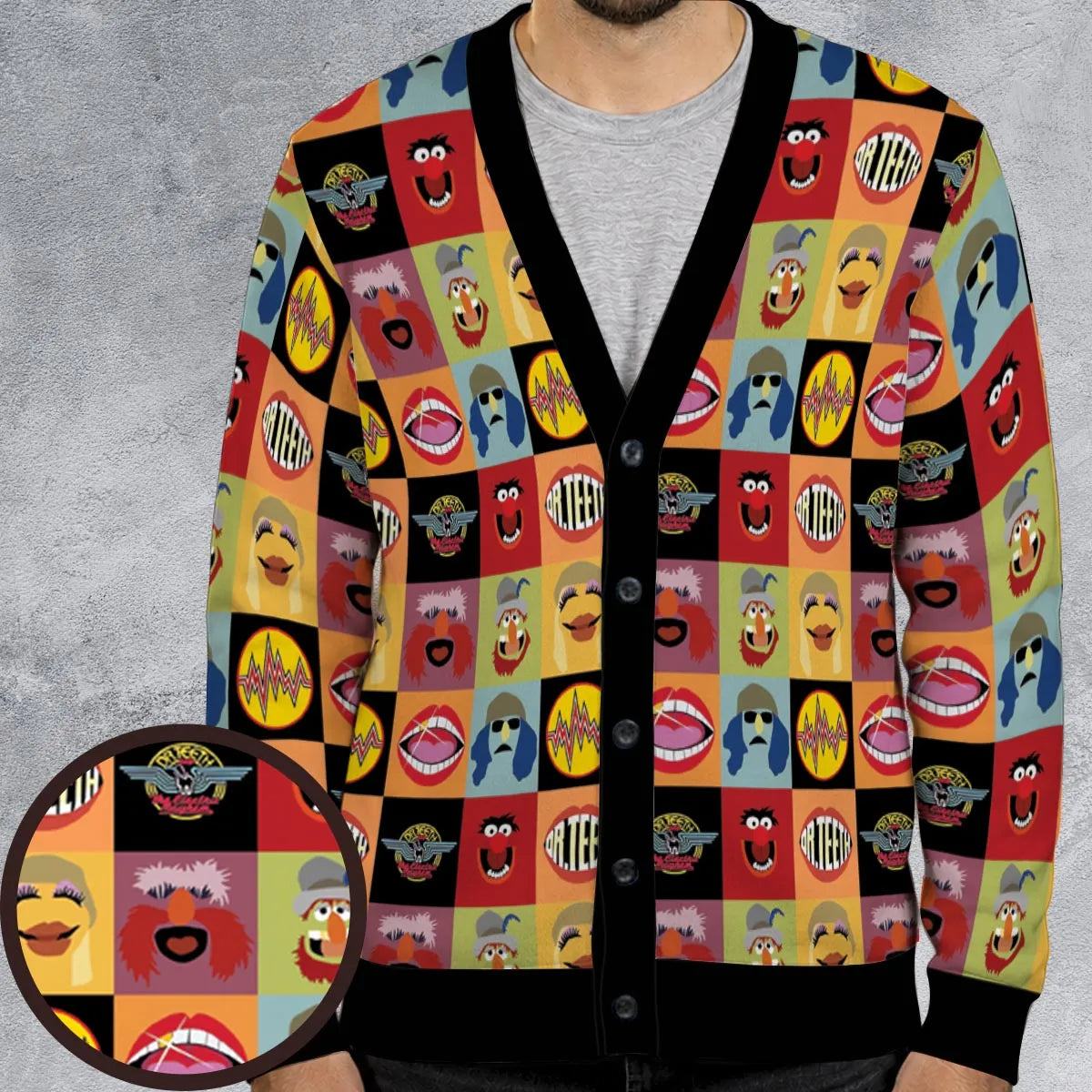 Rock Muppet Cardigan