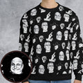 TV Stars Of The Addams Family All-over Print Sweatshirt
