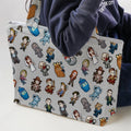 Cartoon Who Doctor Who Large Tote Bag