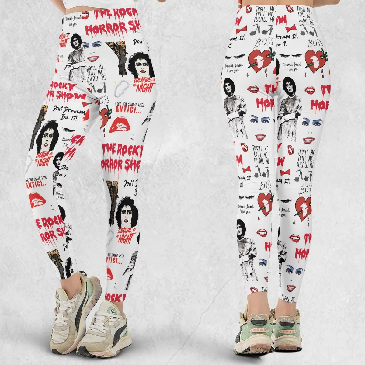 The Rocky Horror Picture Show Pattern Legging