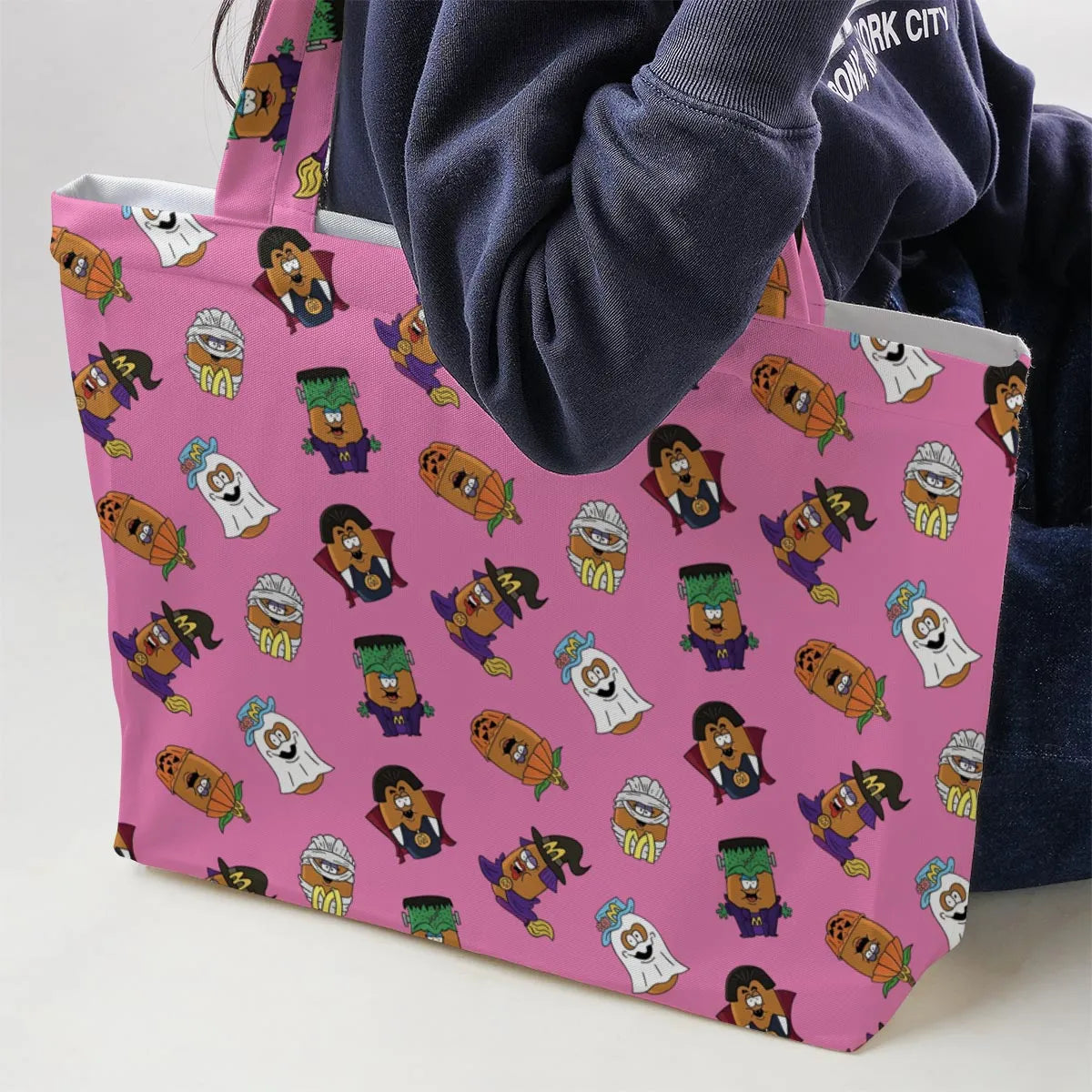 Halloween McNugget Buddies Large Tote Bag