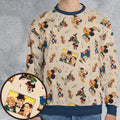 Fun And Fancy Free Characters All-over Print Sweatshirt