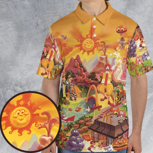 Wonder Foodland The Siege Of Mcdonaldland AOP Men/Women Polo Shirt