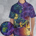 Pokemon Starry Night Campfire AOP Men/Women Polo Shirt