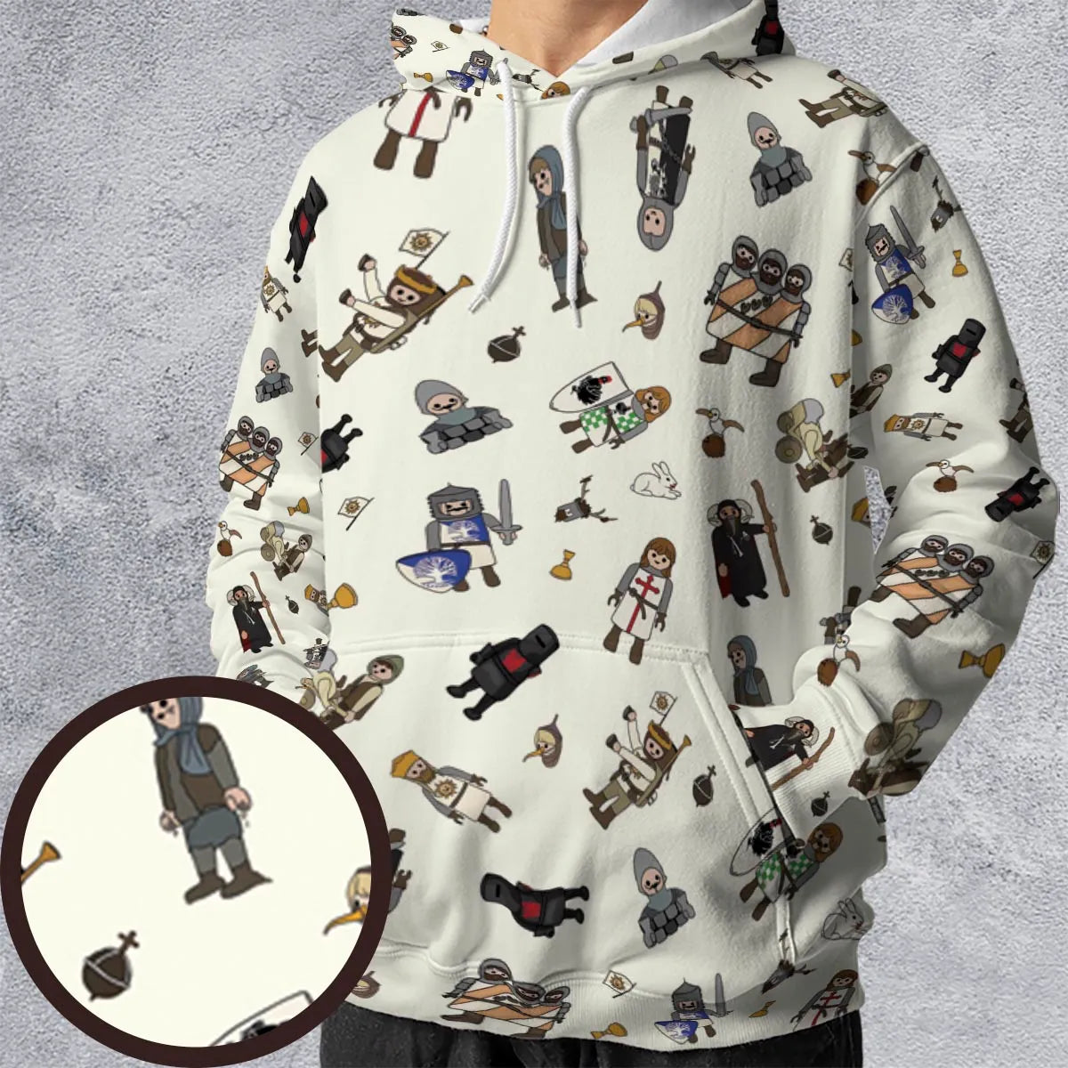 Holy Grail Toys All-over Print Hoodie