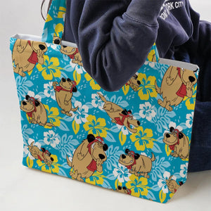 Bad Dog Muttley Wacky Races Large Tote Bag