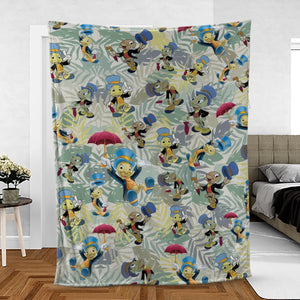Jimmy Cricket Pinocchio Fleece Blanket