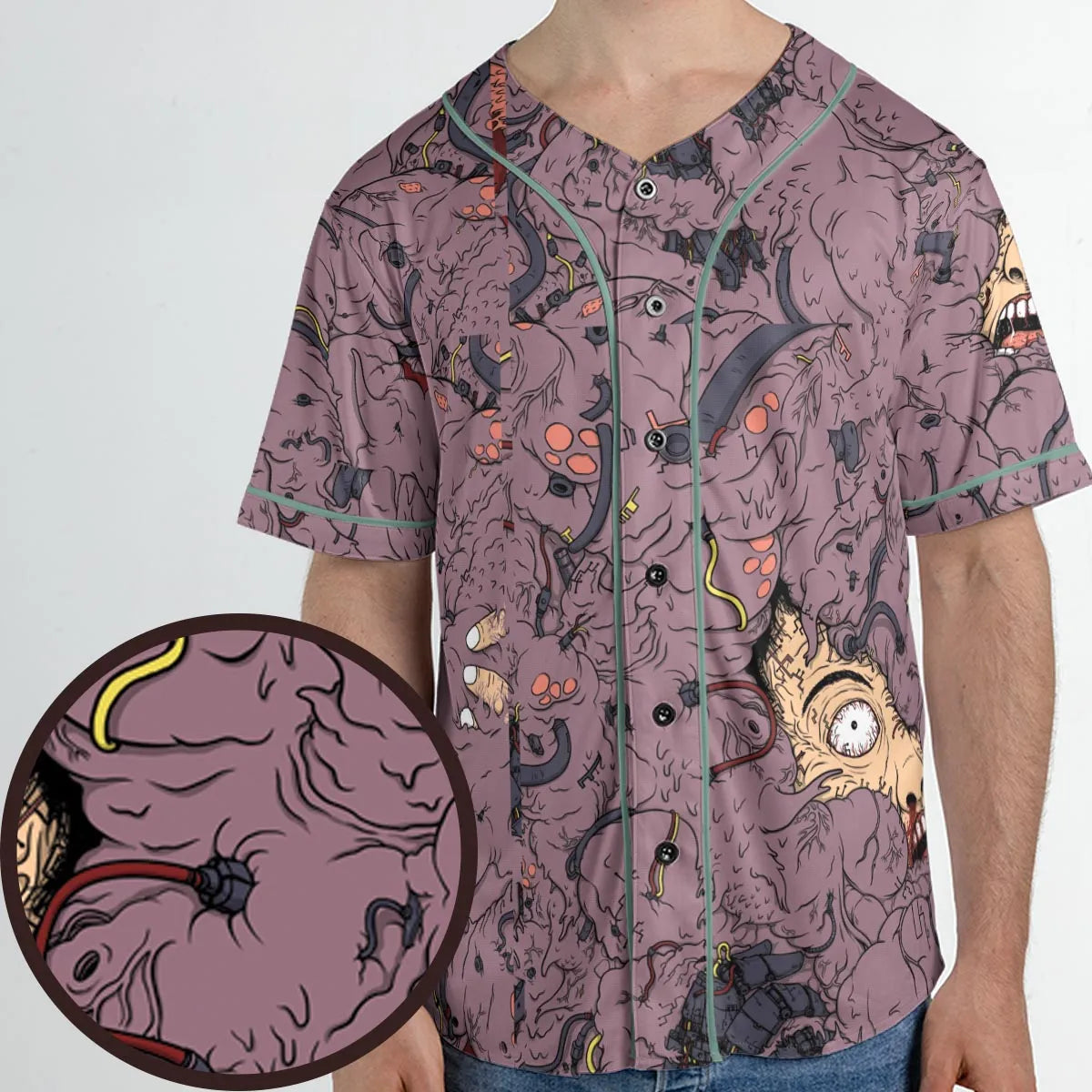 Uncontrollable Power Akira Unisex Baseball Jersey