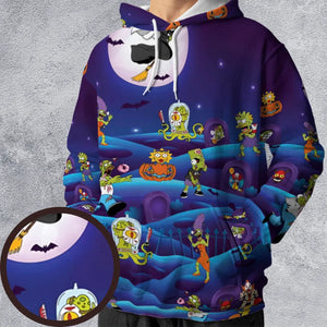 Horror Night The Simpsons All-over Print Hoodie
