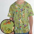 60s Vintage Characters Unisex Baseball Jersey