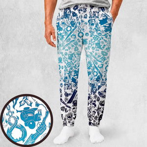 Blue Moggle Final Fantasy Sweatpants