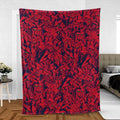 Gundam Camo Magenta Gundam Fleece Blanket