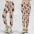 Leatherface The Texas Chainsaw Massacre Horror Pattern Legging