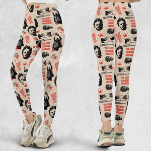Leatherface The Texas Chainsaw Massacre Horror Pattern Legging