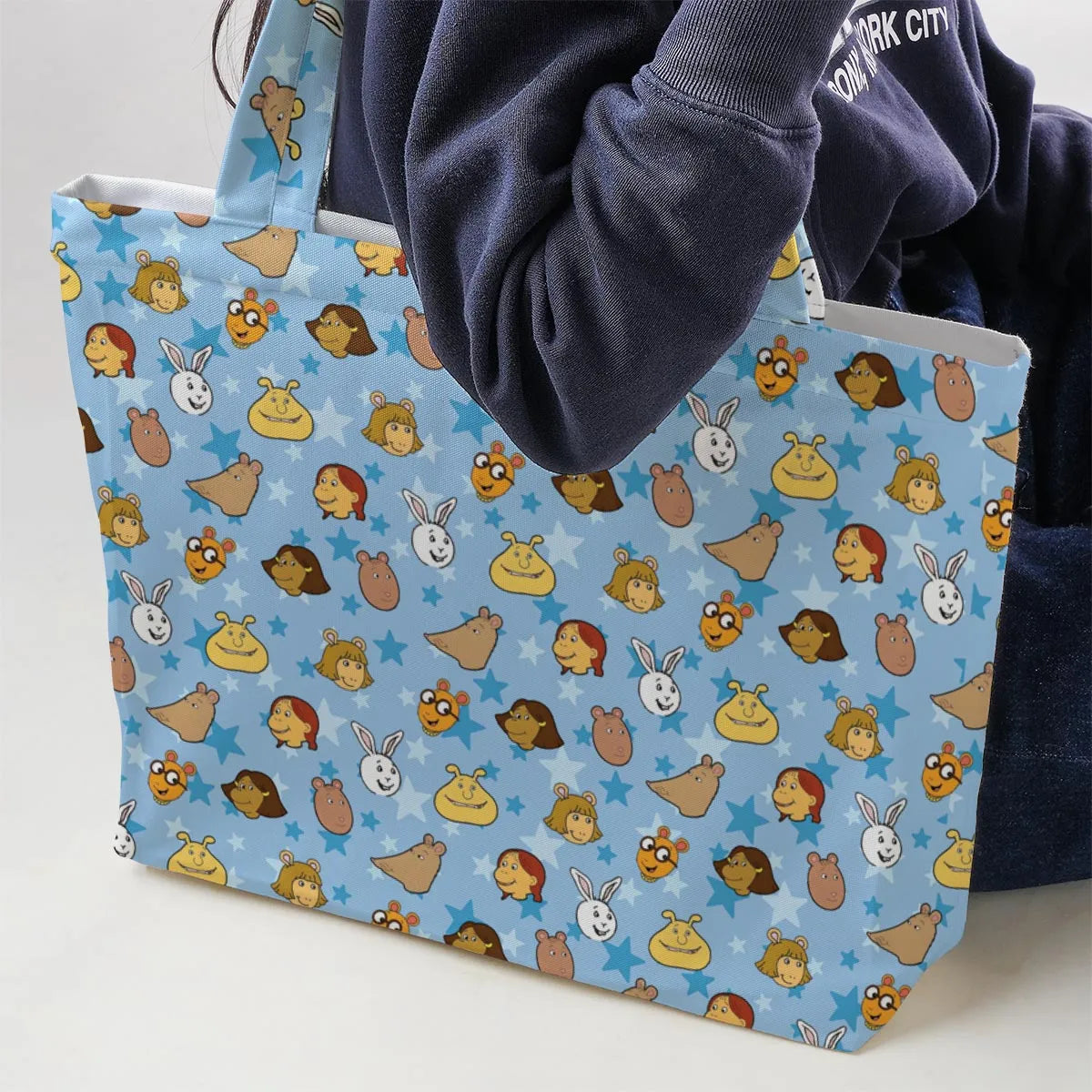 Arthur Characters Large Tote Bag