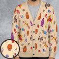 Mcdonalds Vintage Characters Toys Cardigan