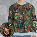 Chucky Just Wanna Have Fun All-over Print Sweatshirt