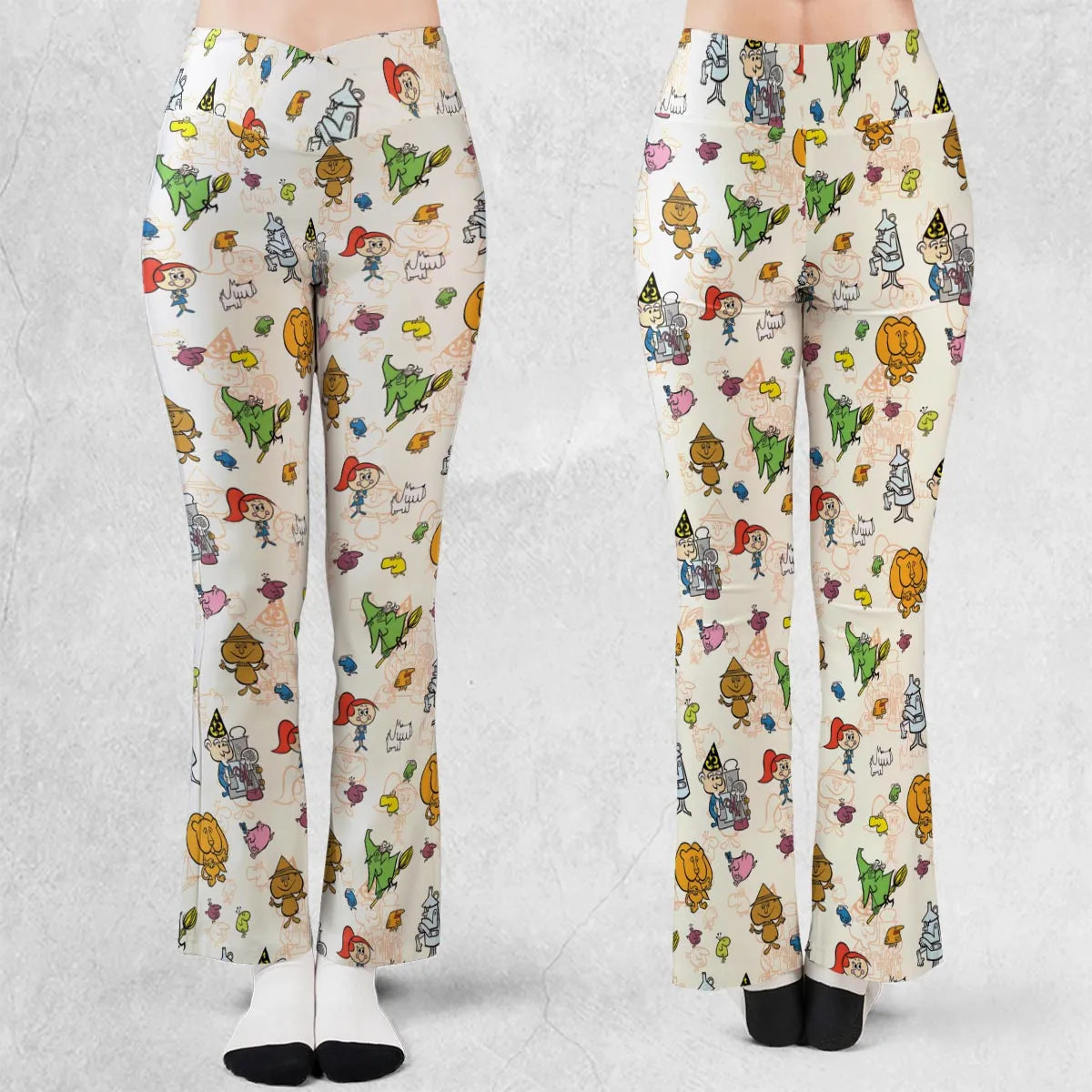 Chibi Tales Of The Wizard Of Oz Flare Leggings
