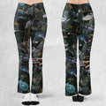 Star Trek Spaceship Pattern Flare Leggings