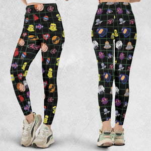 Retro 80s M.A.S.K Cartoon Legging
