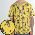 Harlem Globetrotters Unisex Baseball Jersey