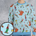 All-over Print Sweatshirt - GT5RXLPZ -  - 1