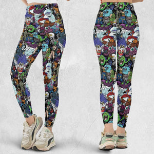I Ain't Afraid Of No Ghosts Legging
