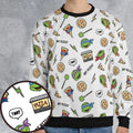 Got Pizza Teenage Mutant Ninja Turtles All-over Print Sweatshirt